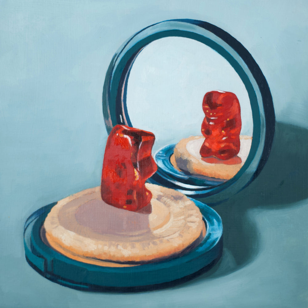 Gummy Bear Compact Mirror (Print from Roxanne Patruznick)