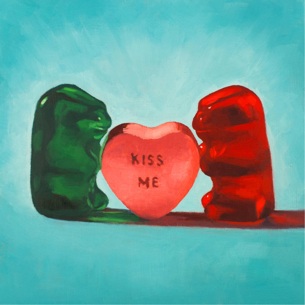 
            
                Load image into Gallery viewer, Gummy Bear Valentine Print from Roxanne Patruznick
            
        